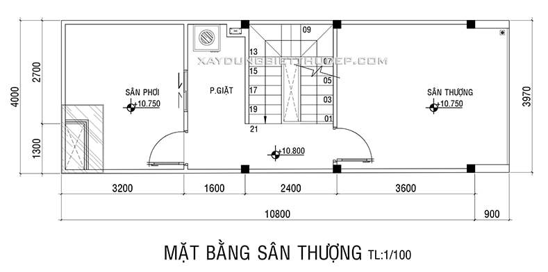 xay-nha-2-tang-gia-400-trieu-mat-bang-san-thuong-thiet-ke-nha-pho-dep-4m