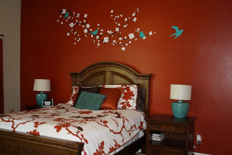 son-nha-mau-gi-dep-pictures-for-bedroom-wall-with-red-walls